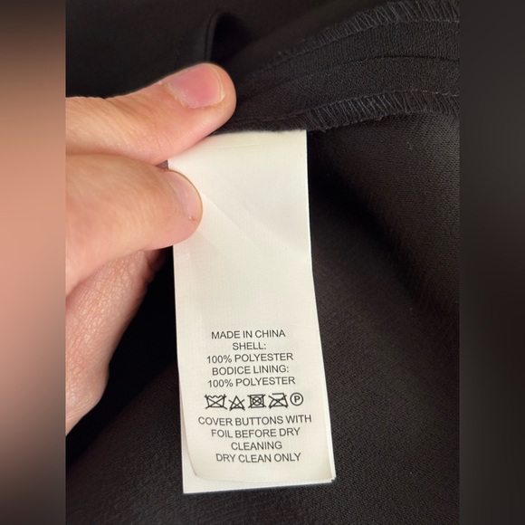 KATE SPADE Ma Cherie Black Ruffle Dress New Size 00 NWT - Picture 7 of 7